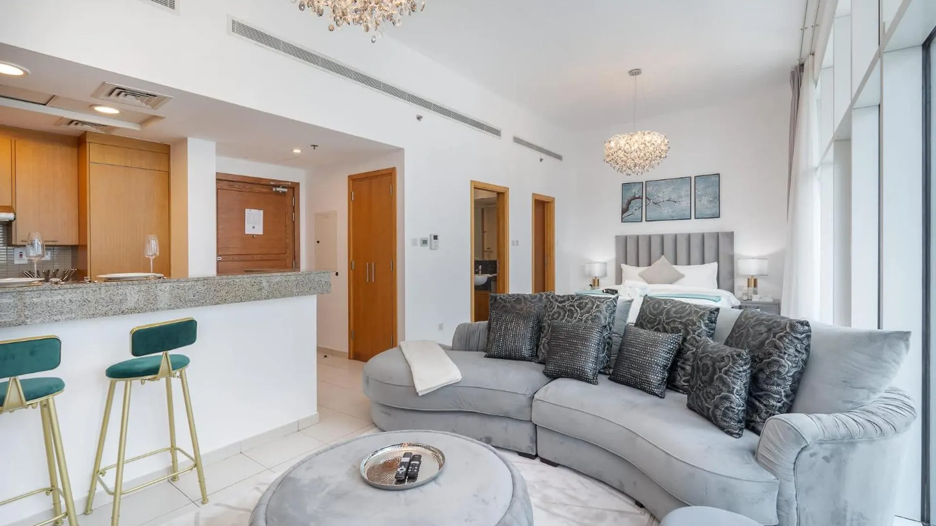Apartamento Dazzling Studio In Business Bay With Stunning Views Dubai